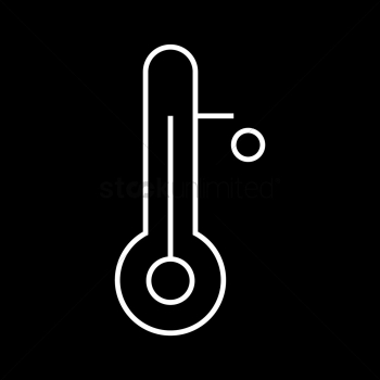 Thermometer. Two thermometers warm and cold. Weather forecast.  Meteorological thermometers in Celsius and Fahrenheit measure heat and  cold. Vector Hand draw illustration isolated 7706919 Vector Art at Vecteezy