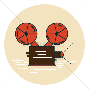 Film projector - Top vector, png, psd files on