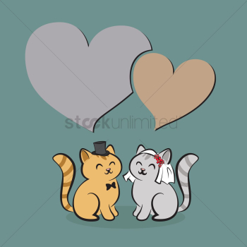Love cats flat square icon with long shadows. #love #loveillustration  #flaticons #vectoricons #flatdesign