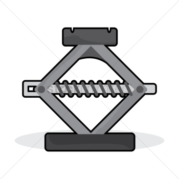 car jack clipart