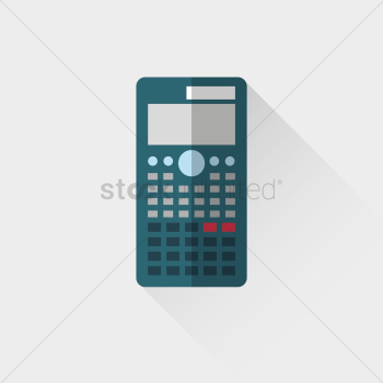 scientific calculator cartoon