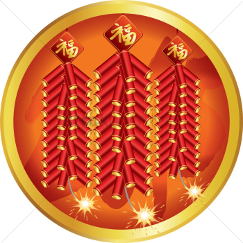 Chinese New Year Firecrackers 13362769 PNG