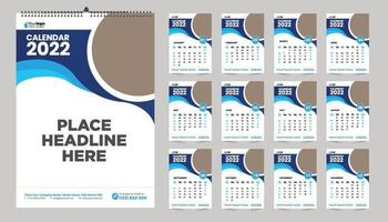 Free: Calendar 2023-2024 template and cover design, Set Desk