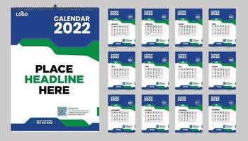 Calendar 2023 2024 2025 Template Desk Calendar 2023 Design Wall Calendar  2023 Year 3d Calendar Mockup Blue Cover Design Set Of 12 Months Week Starts  Sunday Planner Flyer Design Vector Stock Illustration - Download Image Now  - iStock