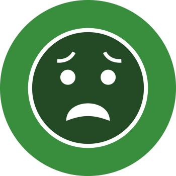 Scared Emoji Smiley Vector SVG Icon - SVG Repo