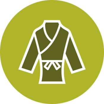 Free: Karate Icon Vector Illustration 