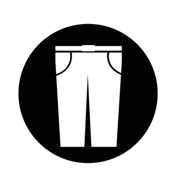 Design PNG E SVG De Cabelo De Topete Irregular Torcido Para Camisetas