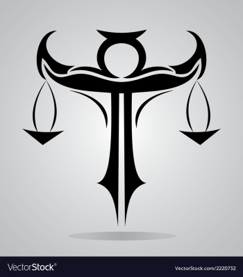 Libra sign tattoo - Top vector, png, psd files on 
