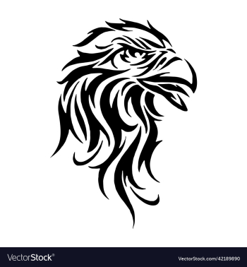 Eagle head tattoo Black and White Stock Photos & Images - Page 3 - Alamy