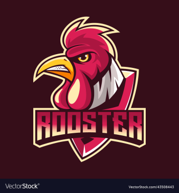 rooster mascot logo