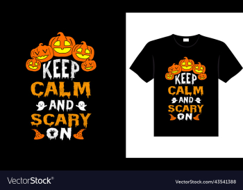 keep calm and scary on