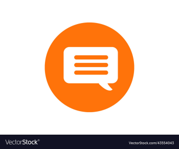 speech icon text message icon