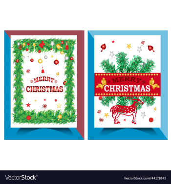 christmas card design template