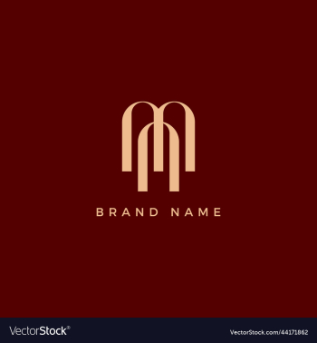 letter ma logo design