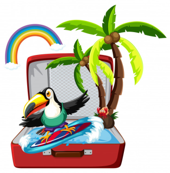 Suitcase clipart design illustration 9306162 PNG