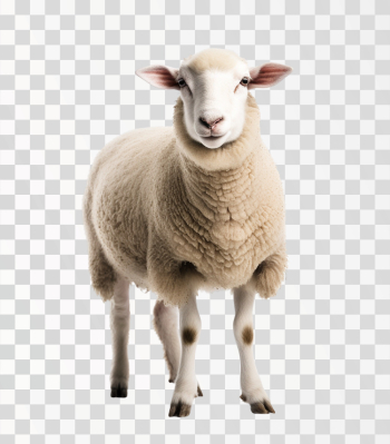 A Sheep - PNG transparent background