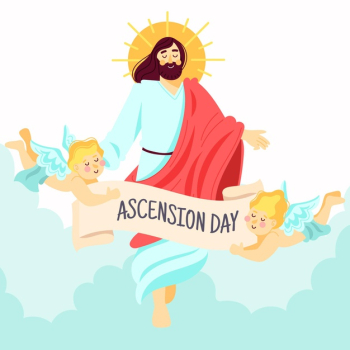 ascension of jesus clip art