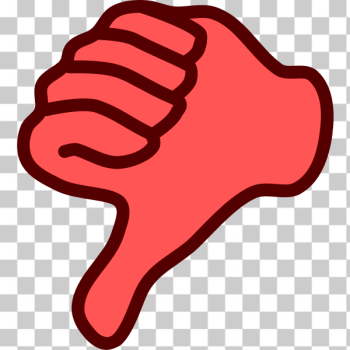 Thumbs Down Emoji (U+1F44E)