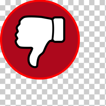 Thumbs Down Emoji (U+1F44E)