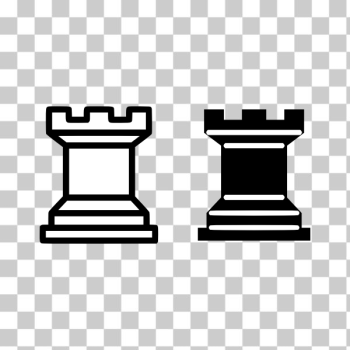 Chess Rook icon PNG and SVG Vector Free Download