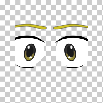 Angry Anime Eyes Color Stroke PNG & SVG Design For T-Shirts
