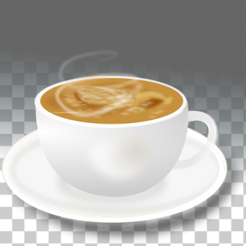 Latte coffee image Royalty Free Stock SVG Vector