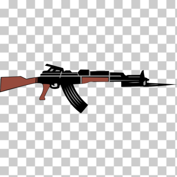 Ak 47 png images  PNGWing