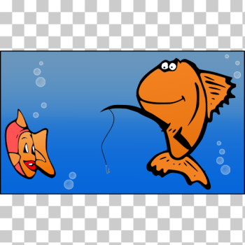 Fishing Cartoon png download - 2894*1310 - Free Transparent