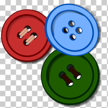 Free: Circle Button, Round colored buttons transparent background PNG  clipart 