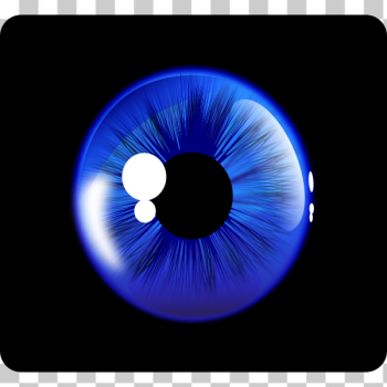 Deep Blue Lens Flare transparent PNG - StickPNG