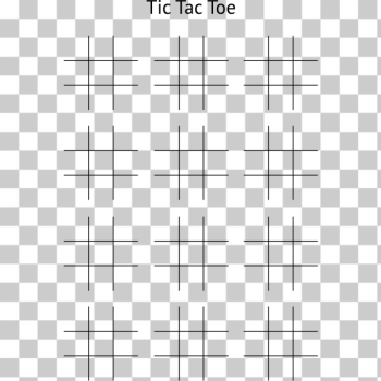 Tic Tac Toe Board - Openclipart