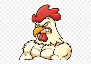 Angry Chicken Cartoon Png