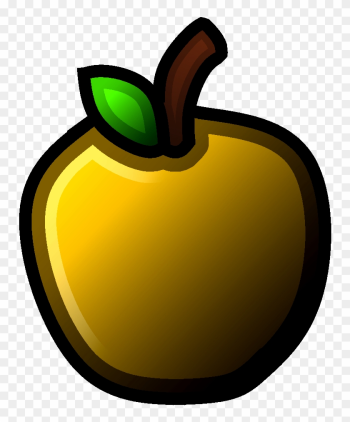 Golden Apple Stock Illustration - Download Image Now - Apple