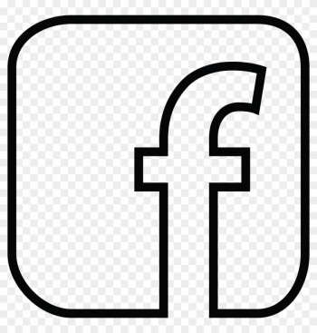 facebook icon black and white vector png