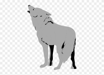 Cartoon Wolf - Openclipart