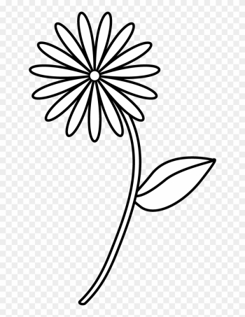 Flowers Drawing 54 Png  Easy Flower Drawings In Pencil Step By Step  Transparent Png  Transparent Png Image  PNGitem