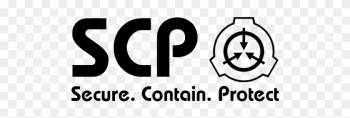 SCP Foundation White Logo by Harbud Neala