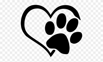 Red paw print png - Top png files on