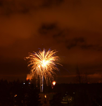 Fireworks In Beautiful Colors At New Years Eve Photo Background And Picture  For Free Download - Pngtree