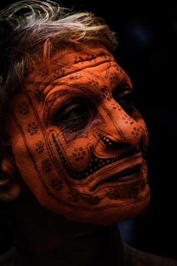 Theyyam Ceremony Performer - India Art Print by Joxe Inazio Kuesta  Garmendia - Fine Art America