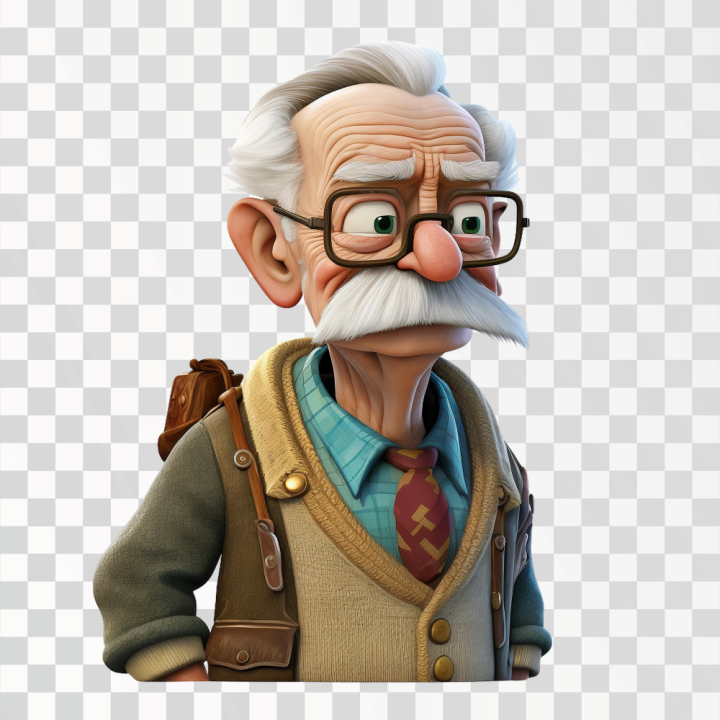 Old man avatar chararacter icon  wall stickers user profile picture   myloviewcom