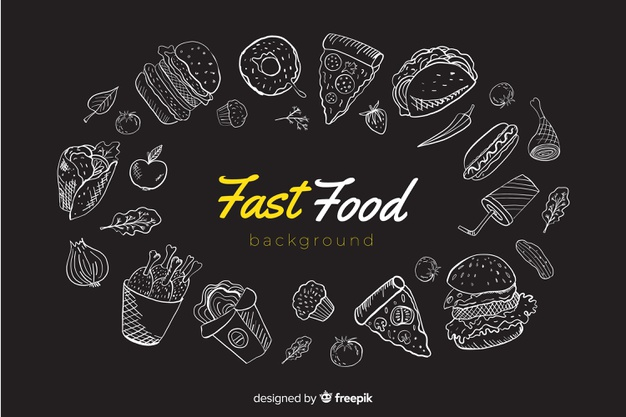 Free: Food background Free Vector 
