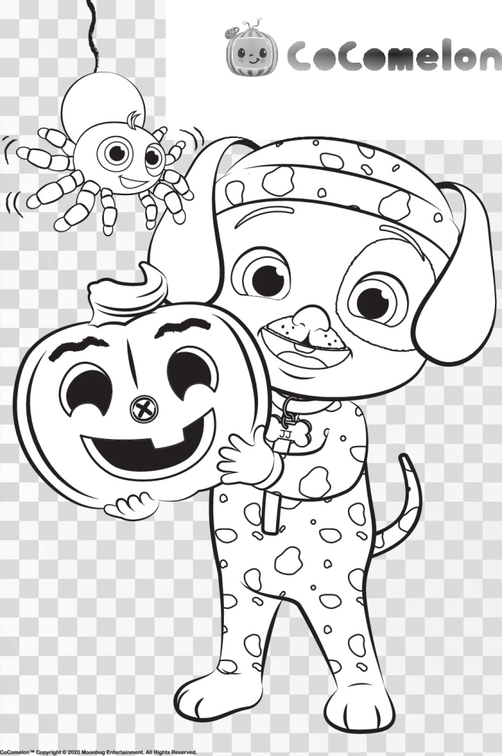 coloring page,kid,cocomelon,learn,cartoon,character,children,color,drawing,learning
