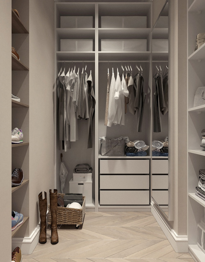 architecture,basket,boots,cabinet,clean,closet,clothes hangers,contemporary,design,drawer,fashion,hanging,home interior,house,indoors,inside,interior,interior design,mirror,rack,room,shelf,shelves,shoes,stock,wardrobe