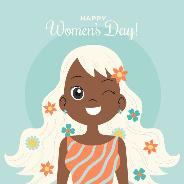 Hand Draw Sketch International Womens Day Holiday Card Background Stock  Illustration - Download Image Now - iStock