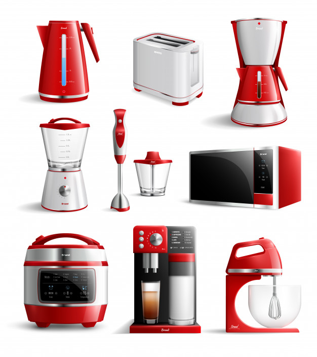 Electric blender mixer machine Royalty Free Vector Image
