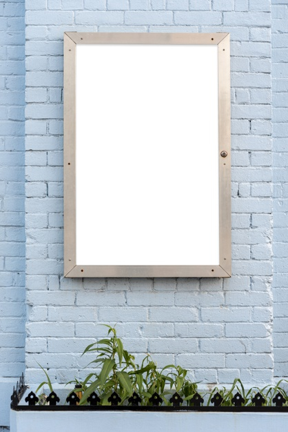 copy space,exterior,mock,copy,advert,commercial,blank,publicity,up,ad,outdoor,urban,display,brick,modern,billboard,mock up,sign,wall,space,city,frame,banner