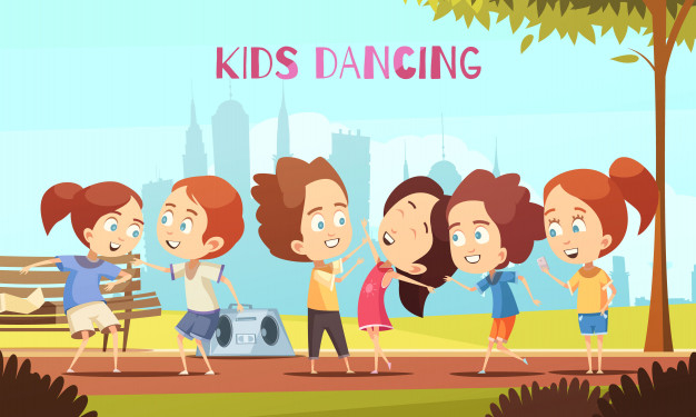 Kids playing together Vectors & Illustrations for Free Download