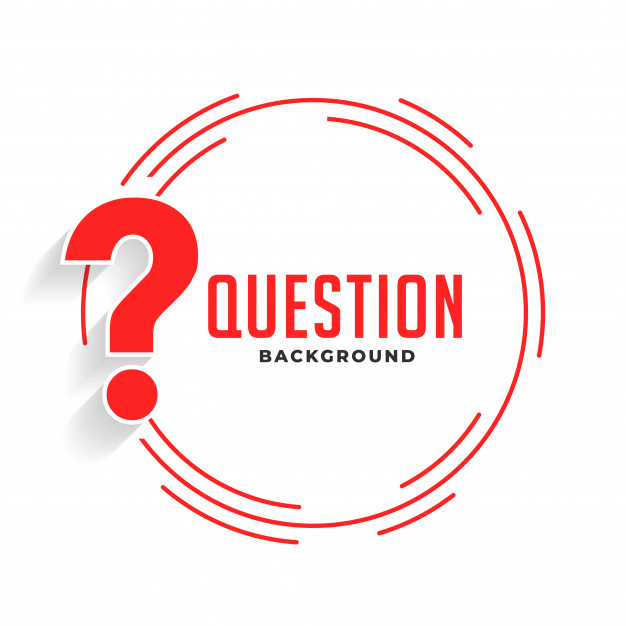 Free: Help and support question mark background in red color Free Vector 