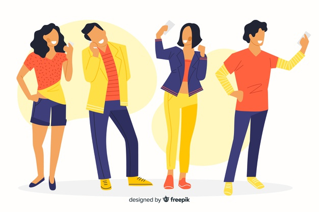 illustrated,actions,smartphones,citizen,phones,looking,adult,different,population,society,group,media,men,tech,illustration,person,social,human,women,colorful,man,social media,woman,technology,people